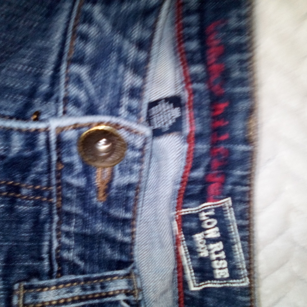 Tommy Hilfiger Vintage 90s Style Flare Jeans Faded Medium Wash Mid Rise Bootcut - Picture 4 of 5